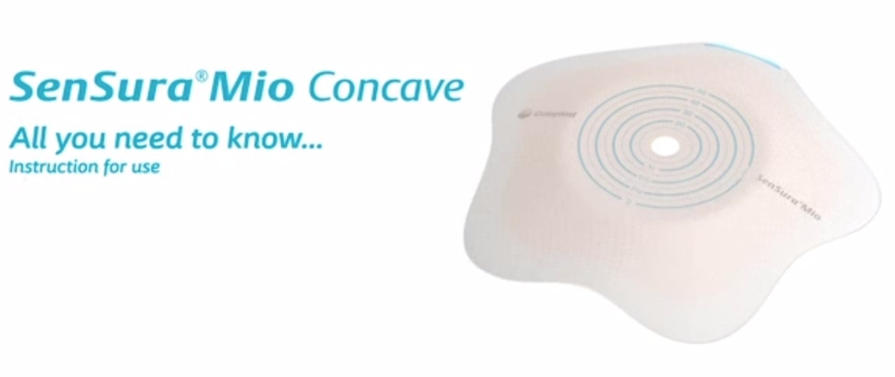Sensura Mio Concave 2-piece pouch